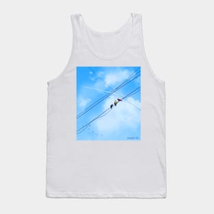 Birds on the Line Tank Top